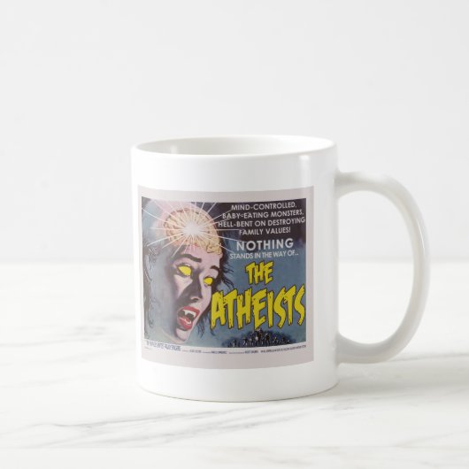 De Mok van het Poster van de atheïsten (Rechts)