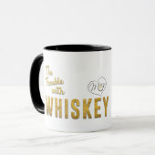 De Mok van het probleem met Whiskey Coffee (Voorkant links)