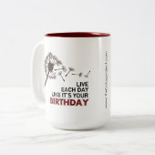 De Mok van het project van Birthday (Voorkant links)