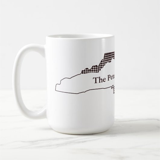 De mok van het Show Pete Kaliner (Links)