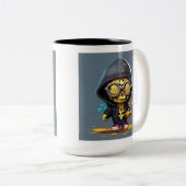 De Mok van het silhouet (Voorkant rechts)