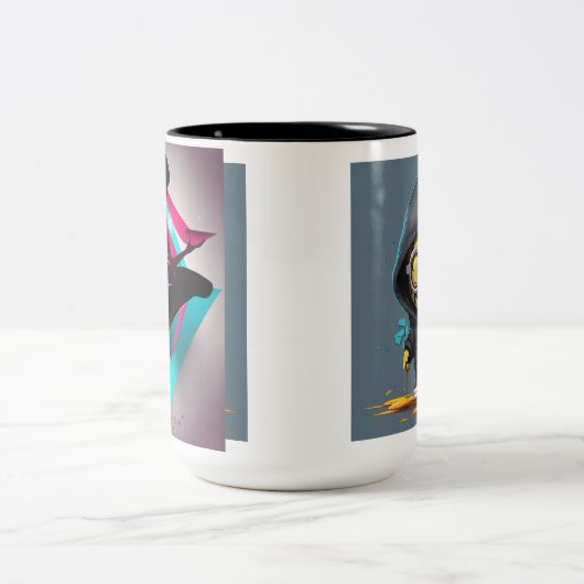 De Mok van het silhouet (Center)