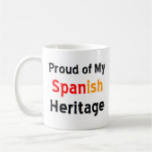 de mok van het spaanse erfgoed koffie (Links)