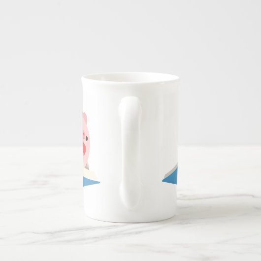 De Mok van het vliegboek en de Cartoon van het Var (Achterkant)