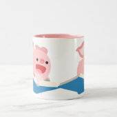 De Mok van het vliegboek en de Cartoon van Varkens (Center)