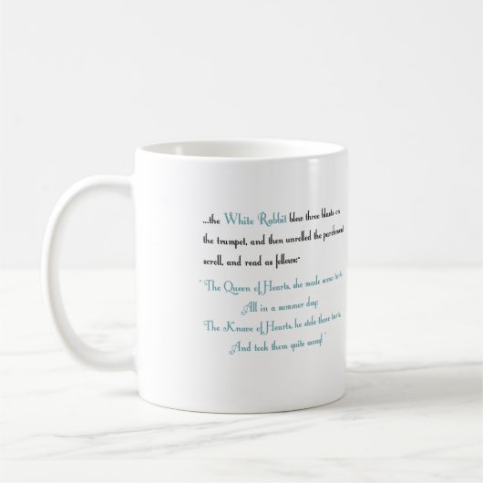 De Mok van het witte konijn (Links)