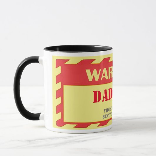 De mok van papa, grappige Vaderdag-koffie (Links)