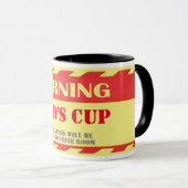 De mok van papa, grappige Vaderdag-koffie (Voorkant rechts)