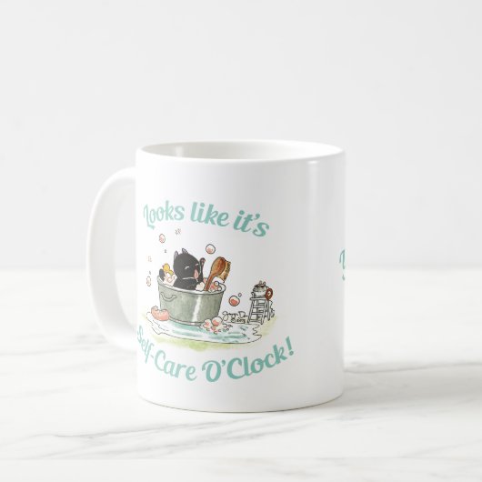 De mok van Pucky van de onafhankelijkheid (Voorkant links)