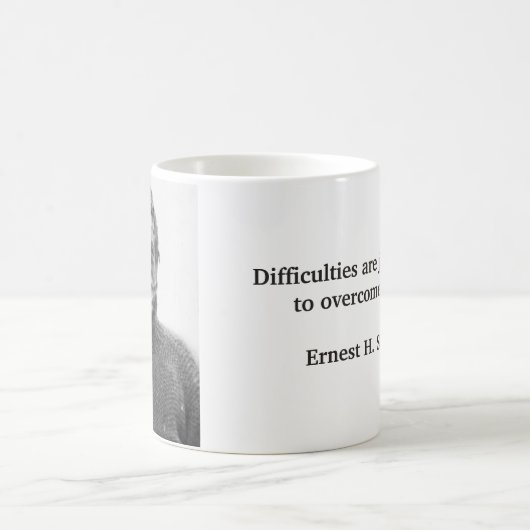 De mok van Shackleton - afbeelding en het citaat (Center)