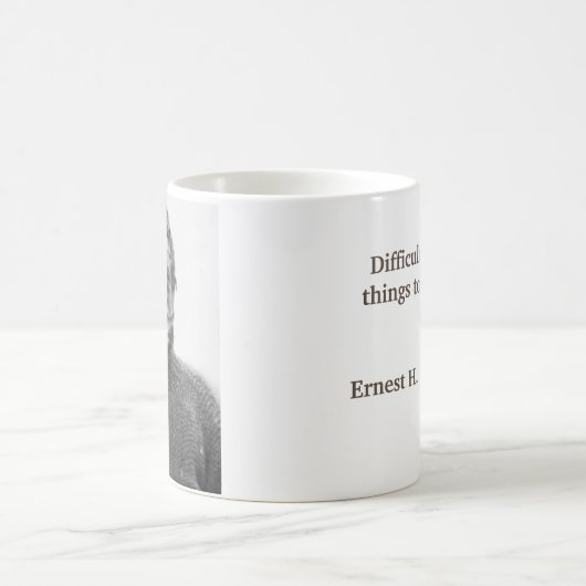 De mok van Shackleton - afbeelding en het citaat (Center)