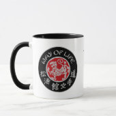 De Mok van Shotokan Dark Logo Coffee (Links)