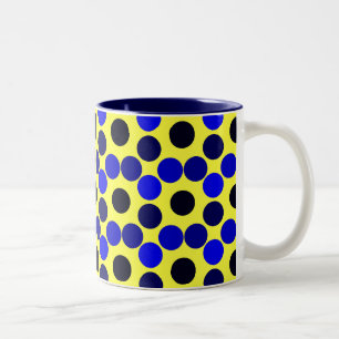 De MOK van Stippen Black en Blue COFFEE