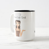 De Mok voor Dish Coffee met lage carb (Voorkant links)