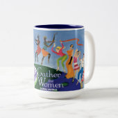 De Mok voor vrouwen over een globale matrix verzam (Voorkant rechts)