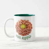 De mok Zinnia leftie (Links)