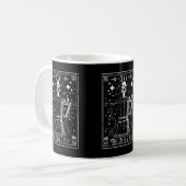De Moka Pot Koffie Tarotkaart Koffiemok (Voorkant links)