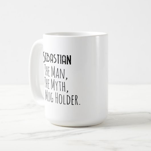 De mokhouder mok voor vader of echtgenoot, vriend (Voorkant links)