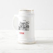 De Mokken van de douane met UW AFBEELDING, de Vraa (Voorkant links)