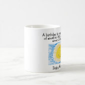 De Mokken van de Koffie van de VERJAARDAG, Reis (Center)