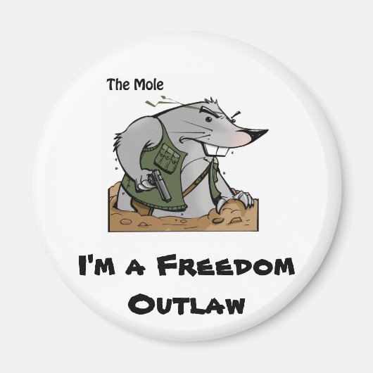 De Mol Outlaw Magnet (Voorkant)