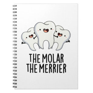 De Molaar Hoe Meer Hoe Liever Grappige Tandheelkun Notitieboek