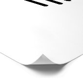 De Molar de Merrier Funny Tooth Pun Poster (Hoek)