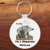 De Mole Outlaw-Sleutelhanger Sleutelhanger (Voorkant)
