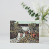 De molen, Glen Ridge, New Jersey 1909 Briefkaart (Staand voorkant)