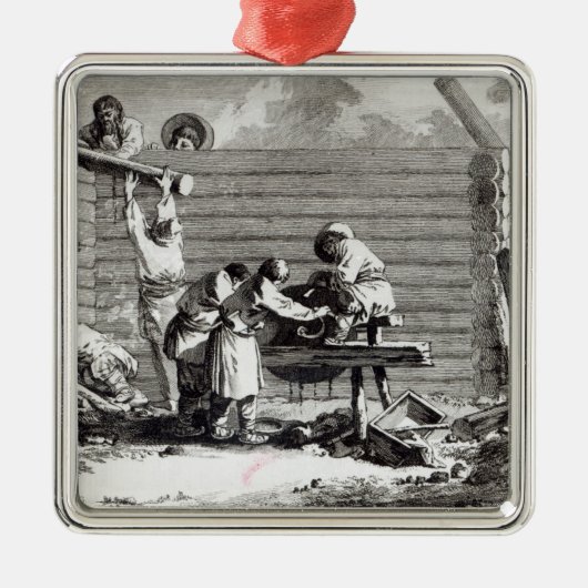 De molen metalen ornament (Voorkant)