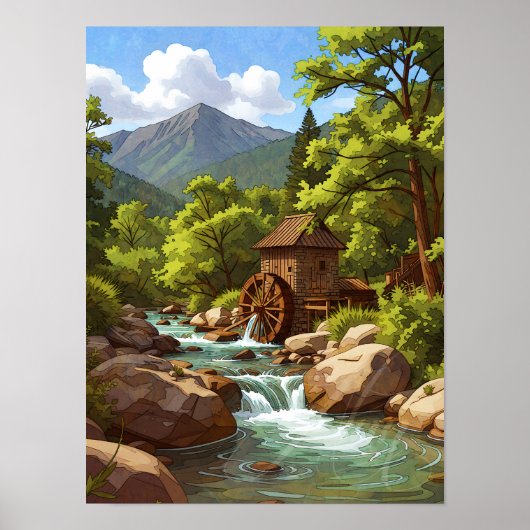 De Molen Poster (Voorkant)