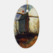 De molen van de Galette Van Gogh Keramisch Ornament (Rechts)
