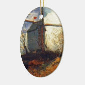 De molen van de Galette Van Gogh Keramisch Ornament (Links)