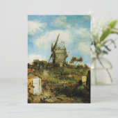 De molen van de Galette van Vincent van Gogh (Staand voorkant)
