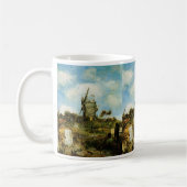 De molen van de Galette van Vincent van Gogh Koffiemok (Links)