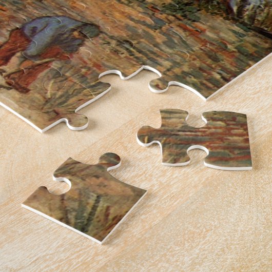 De molen van de Galette van Vincent van Gogh Legpuzzel (Zijkant)