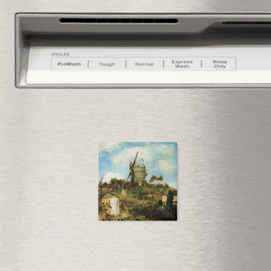 De molen van de Galette van Vincent van Gogh Magneet (Insitu (Vaatwasser))