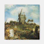 De molen van de Galette van Vincent van Gogh Magneet (Voorkant)