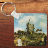 De molen van de Galette van Vincent van Gogh Sleutelhanger (Voorkant)