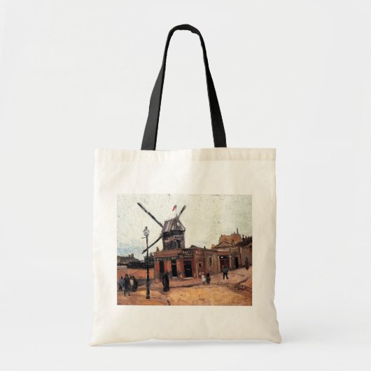 De molen van de Galette van Vincent van Gogh Tote Bag (Voorkant)