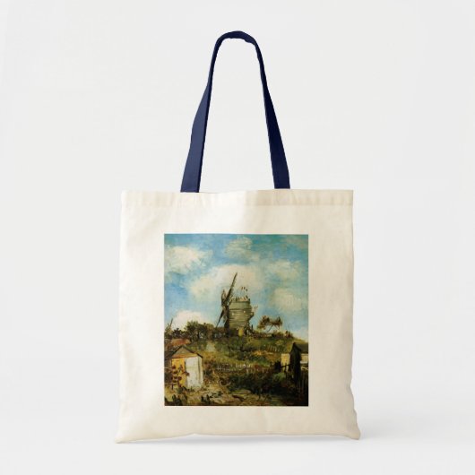 De molen van de Galette van Vincent van Gogh Tote Bag (Voorkant)