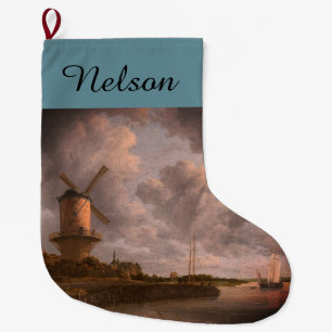 De molen van Jacob van Ruisdael: Grote Kerstsok