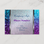 De mollige Textuur van de Fonkeling van het Visitekaartje (Achterkant)