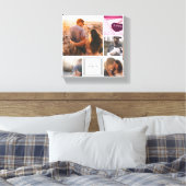 De momenten vastleggen canvas afdruk (Insitu (Slaapkamer))