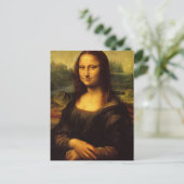 De Mona Lisa Briefkaart (Staand voorkant)