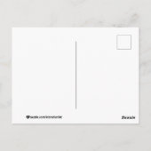 De Mona Lisa Briefkaart (Achterkant)