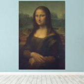 De Mona Lisa Canvas Afdruk (Insitu (Houten vloer))