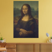 De Mona Lisa Canvas Afdruk (Insitu (Woonkamer))