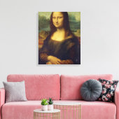 De Mona Lisa Canvas Afdruk (Insitu (Woonkamer))