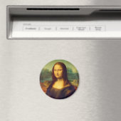 De Mona Lisa door Leonardo Da Vinci Magneet (Insitu (Vaatwasser))